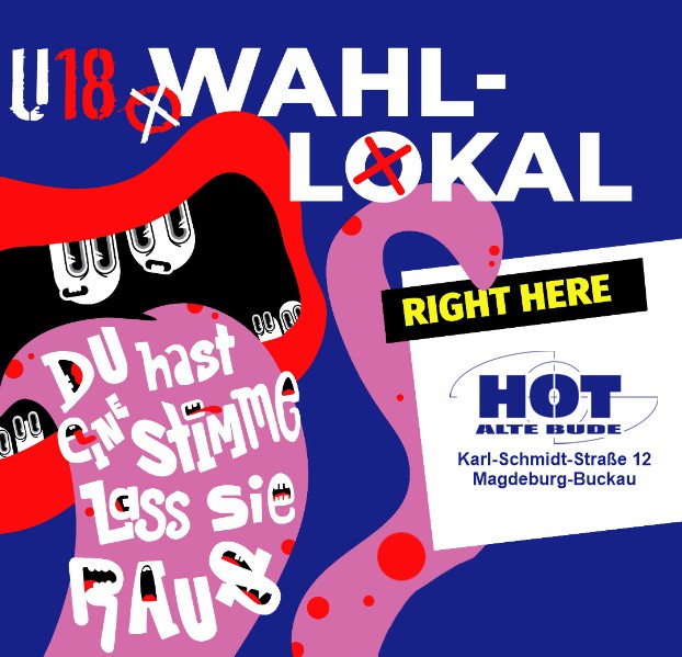 Flyer U18-Wahllokal