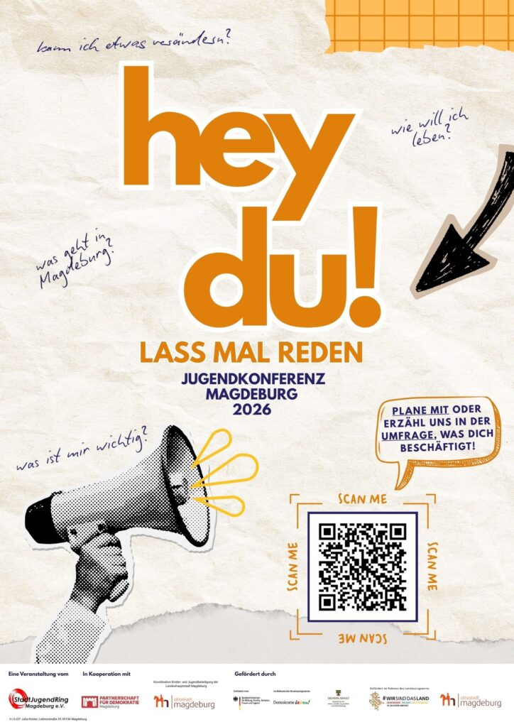 Flyer Jugendkonferenz Umfrage